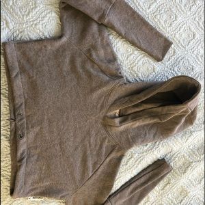 Gray cropped hooded jacket 🥰